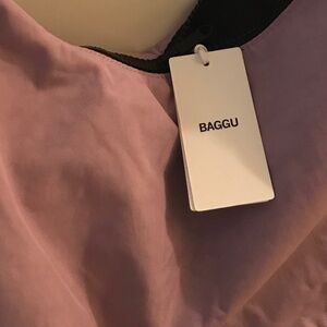 NEW medium purple Baggu Crescent Nylon Bag